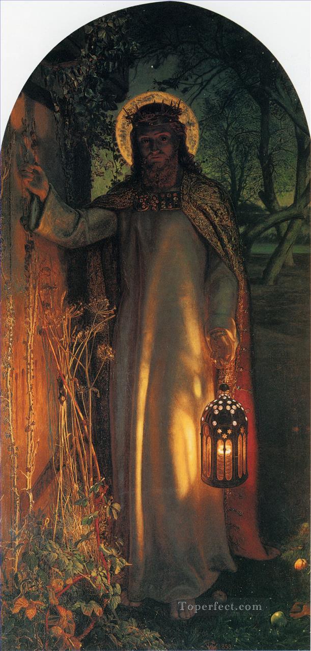 The Light of the World British William Holman Hunt Oil Paintings